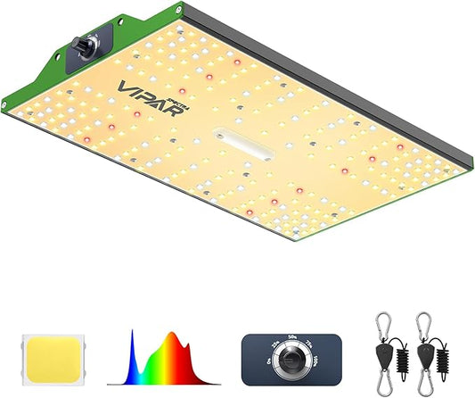 VIPARSPECTRA P700 Grow Light, 70 Watt Dimmable Full Spectrum Plant Light, LED Grow Lights for Indoor Plants Seed Starting Seedlings Vegetable,11000 Lumens Small Hanging Growing Lamp for 2x2 Grow Tent