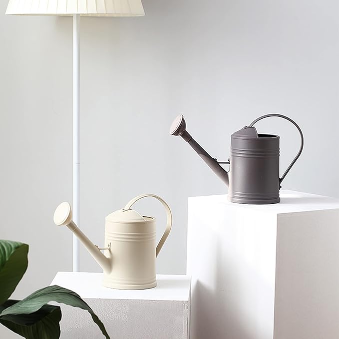 Watering Can for Indoor Plants, Flower Watering Can, Plastic Water Can for Plants with Sprinkler Head 68 oz, 1/2 Gallons