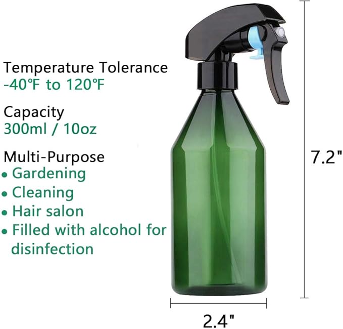 Indoor Plant Watering Can(34oz), Watering Can for Indoor Plants, Flowers, Succulents, with Plant Mister Spray Bottle(10oz)