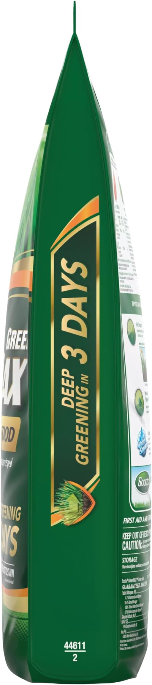 Scotts Green Max Lawn Food, Lawn Fertilizer Plus Iron Supplement for Greener Grass, 10,000 sq. ft., 33.33 lbs.