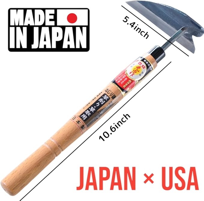 Gardening Weeding Sickle Hand-held Tools [Made in Japan] Japanese Garden Weeder Hand Hoe