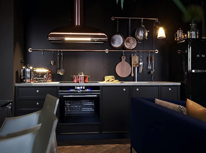 Dimoon 118''x23.6'' Black Peel and Stick Wallpaper Contact Paper Modern Self Adhesive Wall Paper Removable Renter Friendly Textured Solid Color Shelf Cabinet Vinyl Roll (118''x23.6'',Black)