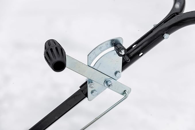 Yard Commander - Commercial 50 LB Walk-Behind Push Broadcast Spreader - 10-12 Foot Spread - Fertilizer, Salt & Grass Seed - Clog Free Design - Fully Enclosed Gear Box - Adjustable Drop Rate