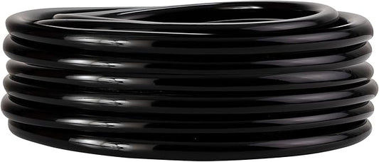 Alpine Corporation 100' PVC Tubing with 1/2" Inside Diameter and 1/8" Wall for Ponds and Fountains, Black