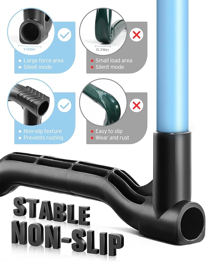 Garden Kneeler and Seat, Upgraded Foldable Heavy Duty Gardening Stool - Widened to 10" Stable Wear-Resistant Prevent Knee and Back Pain, Bench High-End 2 Large Tool Bags Gift for Men Women