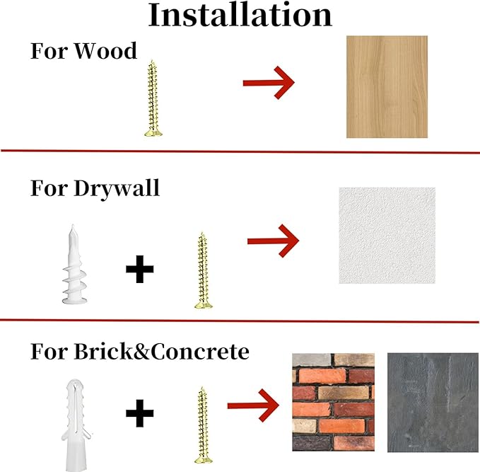 Ceiling Hooks for Hanging Plants- Metal Heavy Duty Wall Mounted Hangers for Hanging Bird Feeders, Planters, Wind Chimes, Include Professional Drywall Anchors (5 Pack) (Bright Gold)