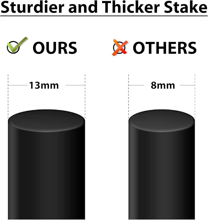 LZRS 4 Pack 71x20in Rustic Iron Arch Decoration Garden Trellis with Black Metal Coating – Perfect for Supporting Climbing Plants Outdoor, Roses, Vines, Flowers, and Vegetables.