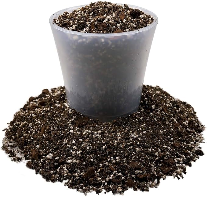 Premium Dahlia Potting Soil Mix - Ideal for Growing Vibrant and Healthy Dahlias - 4 Quart