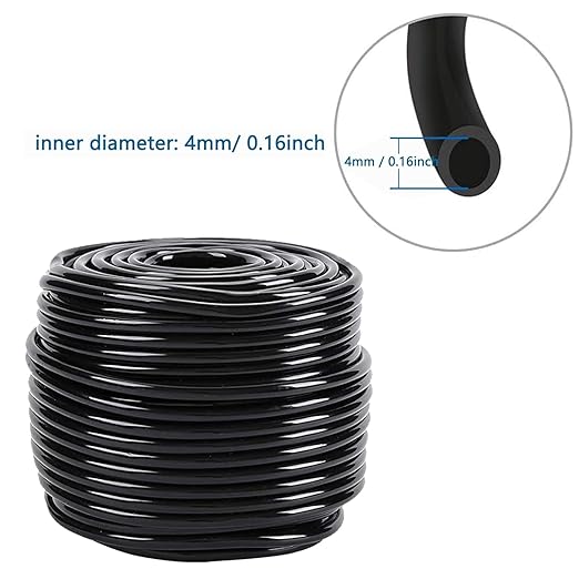 Garden Drip Irrigation Kit,98FT/30M 149Pcs Plants Misting System for Lawn Patio Automatic Irrigation Equipment with 1/4" Blank Distribution Tubing Hose Adjustable Nozzle Emitters Sprinkler
