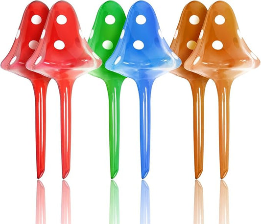 Plant Self Watering Globes Bulbs Planter Insert Automatic Plastic Watering Devices Plant Waterer Spikes for Indoor Outdoor,Self Irrigation System Lasts for One Week