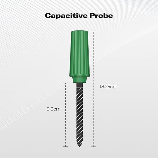 THIRDREALITY Smart Soil Moisture Sensor 3Pack,Zigbee hub Needed,Capacitive Probe,Moisture/Temperature Meter for Garden Planting,Compatible with Homey,Hubitat, SmartThings,Home Assistant