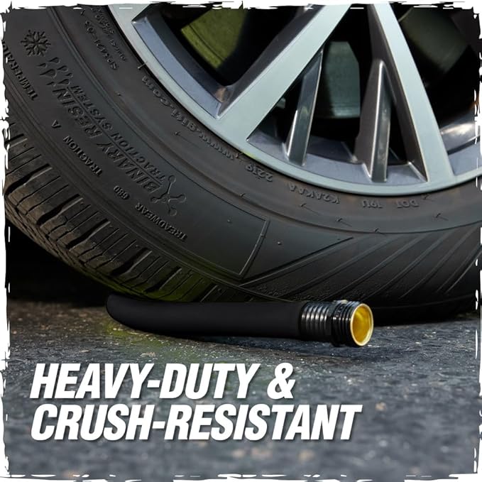 Rugged Rhino Heavy Duty Flexible Light Weight Garden Hose, 100ft x 5/8in, 4 Layer Leakproof Outdoor Gardening Tools, Watering Supplies, Powerful Water Pressure for Lawn, Flowers, Black Orange