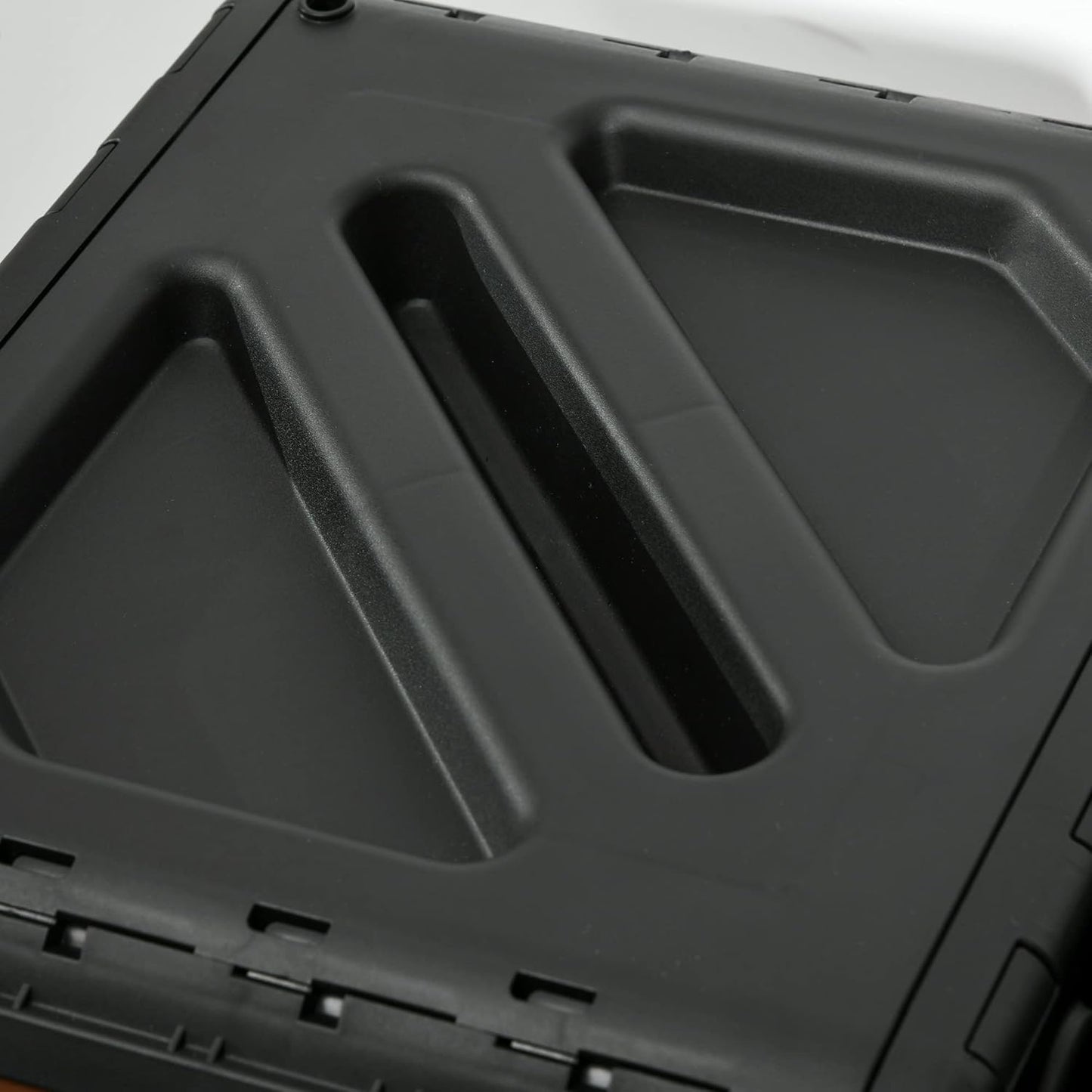 Compost Bin Outdoor, 43 Gallon Dual Chamber Tumbling Composting with Sliding Doors, Large Compost Tumbler, Compost Bin for Garden, Kitchen, and Yard Waste, Black+Brown