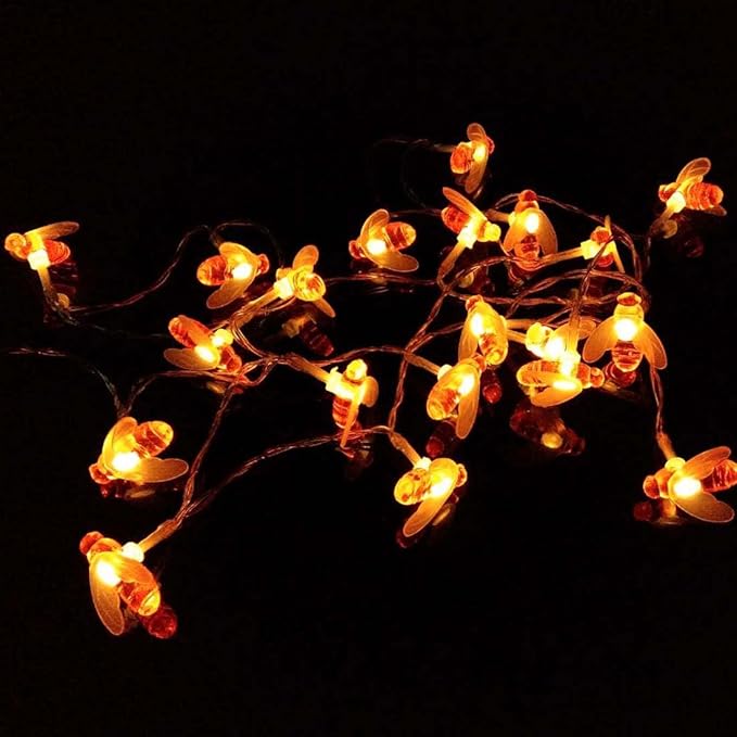 Remote String Lights, 7.5Ft 20 Led Fairy String Lights Battery Operated String Lights for Garden, Patio, Lawn Decoration with Remote Control(Warm White)