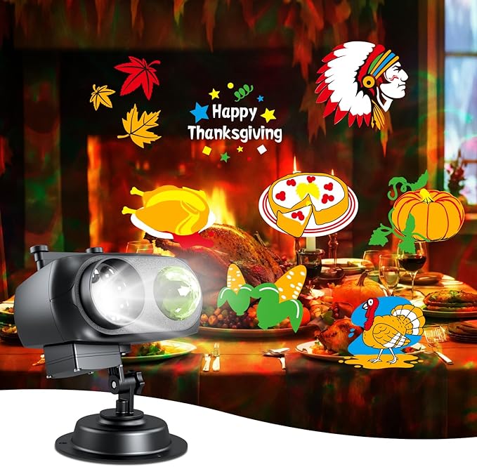 Christmas Projector Lights Outdoor,Holiday lamp,Halloween Christmas Outdoor,St. Patrick's Day Decoration,Eid Mubarak Kareem Festival Decorations, Easter Decorative Lights,Ramadan Decorations