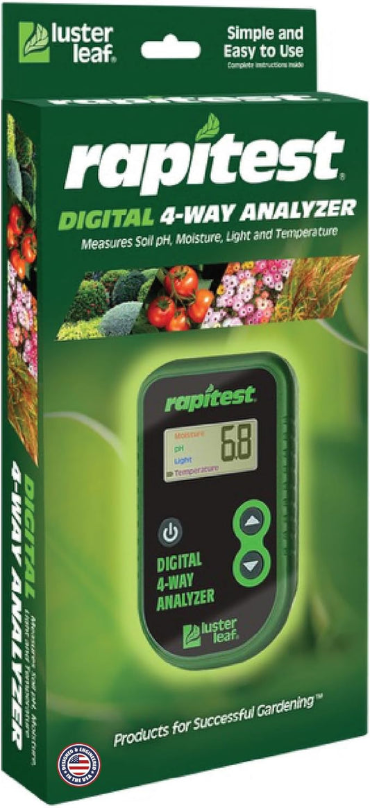 Luster Leaf 1885 Digital 4-Way Analyzer