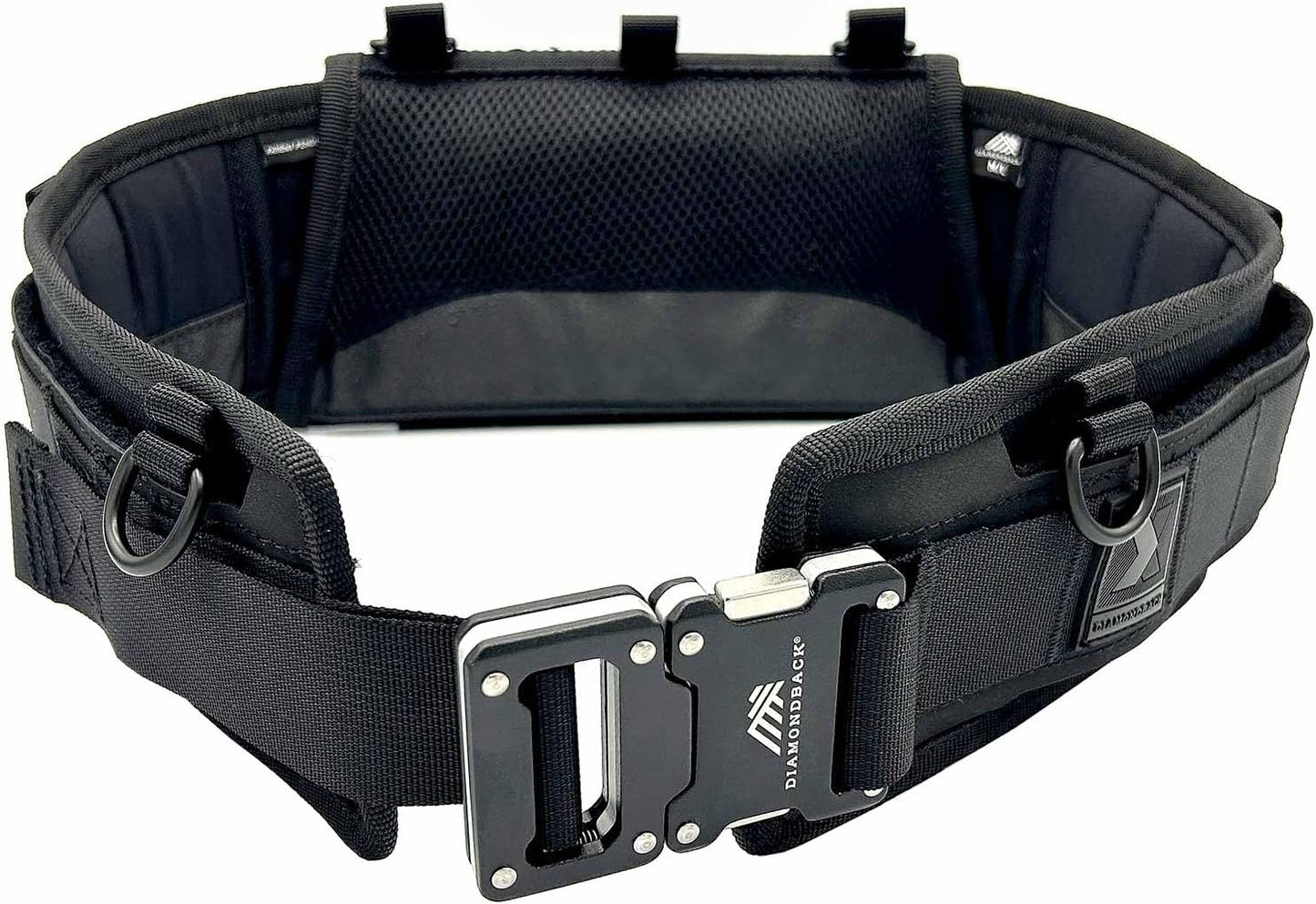 Diamondback Tempo Tool Belt - Tool Belts for Men with Lumbar Support - Utility Belt with 10 Attachment Points for Tool Belt Pouches (XS/S)