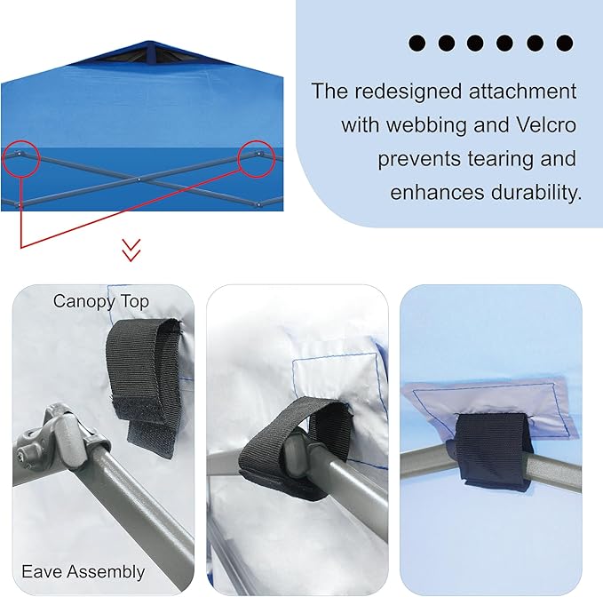 CROWN SHADES Adjustable Height on The Fly, 10x10 Pop Up Canopy - Beach Tent with One Push Setup - Easy Outdoor Sun Shade for Events, Parties, Camping - Outside Shade with STO-N-Go Bag, Grey