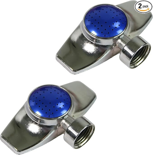 Chapin 6-9488: Square Pattern Spot Sprinkler 2 Pack, 360 Degree Sprinkler Head for Small Gardens and Lawns, Up to 30-Feet Coverage Area, Lawn Sprinkler, Small Area Yards and Garden Watering, Blue