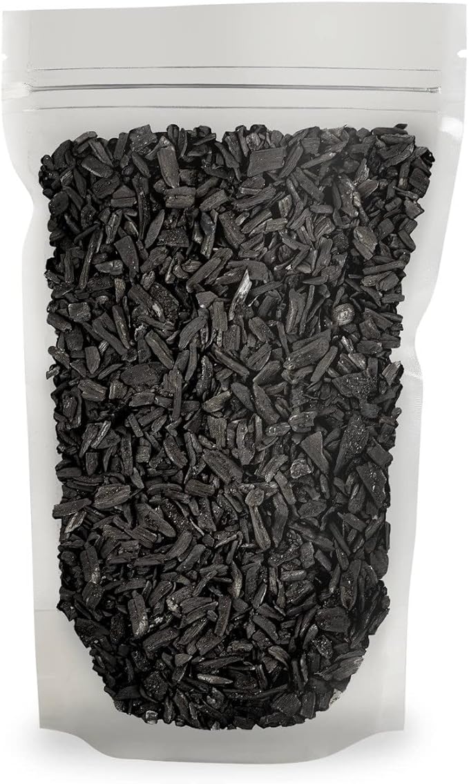Horticultural Charcoal for Indoor Plants [10-Quart Bag] Black Diamond Soil Amendment for Orchids, Terrariums, and Gardening