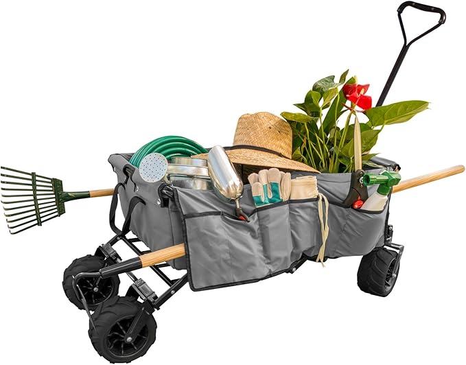 Creative Outdoor Original Folding Wagon All-Terrain Wheels