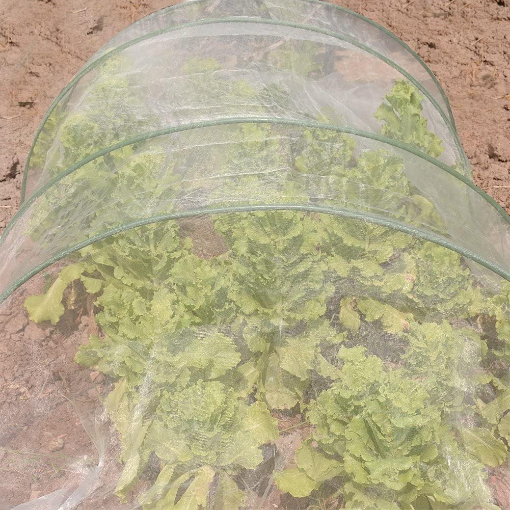 10Ft x 100Ft Mosquito Bug Insect Bird Fine Mesh Net Barrier Hunting Blind Garden Screen Netting for Protect Your Plant Fruits Flower