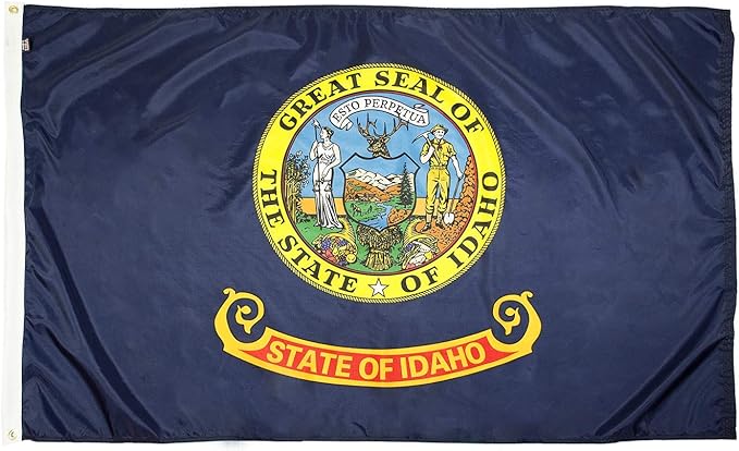 FlagSource Idaho Nylon State Flag, Made in USA, 4x6'