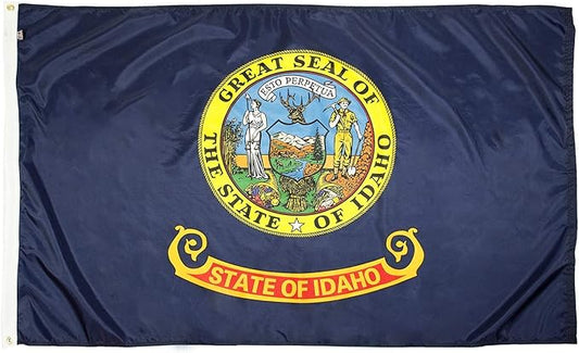 FlagSource Idaho Nylon State Flag, Made in USA, 4x6'