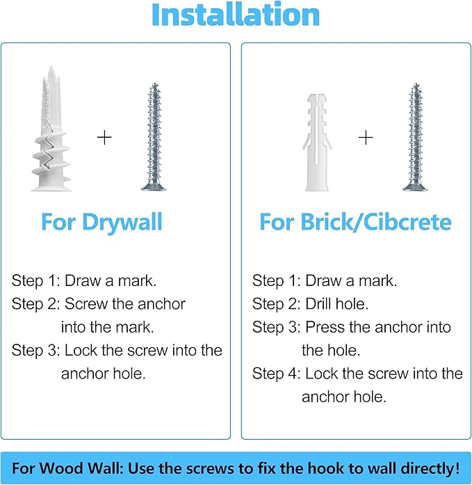 Ceiling Hooks for Hanging Plants - Metal Plant Bracket Iron Wall Mount Lanterns Hangers for Hanging Bird Feeders, Lanterns, Wind Chimes, Planters, Outdoor Decoration Hooks (White 4pcs)