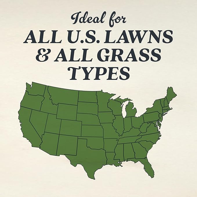O.M. Scott and Sons Natural Grass Food, Food for Lawns, Fertilizes for up to 10 Weeks, Covers up to 2,000 sq. ft., 12.72 lbs., 2-Pack