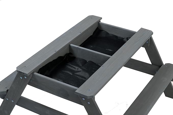 Jack & June Cedar Convertible Sand Box and Picnic Table Playset