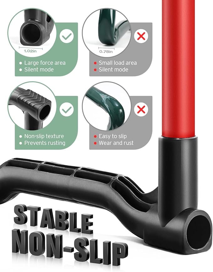 Garden Kneeler and Seat Heavy Duty,Upgraded Foldable Gardening Stool Widened to 10" Stable Wear-Resistant Prevent Knee and Back Pain, Bench High-End 2 Large Tool Bags Gift for Women