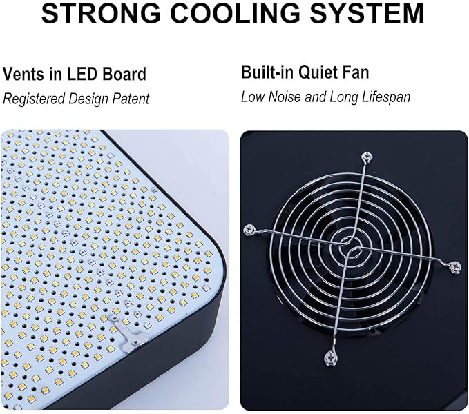 FECiDA 2025 Upgrade Professional LED Grow Light 800 Watts Actual Power, 5x5 ft Grow Gent Light for All Growth Stages, Biggest Power in Market, Dimming Function Makes Greater Harvest and Saving Money