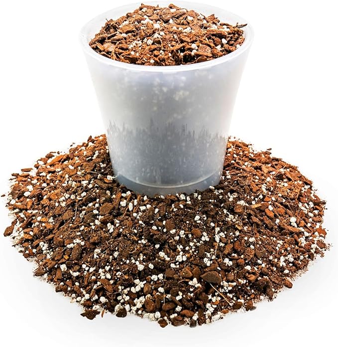 Premium Monstera Potting Soil - 20 Quart - Quick Drain Potting Soil for Growing and Repotting Monstera Deliciosa/Swiss Cheese Plant (4 Bags of 5 Quart)