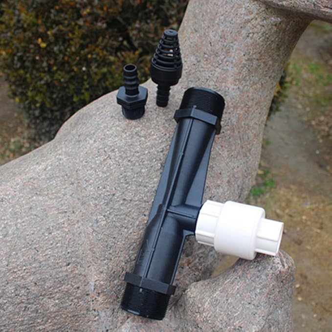 2 Inch Venturi Fertilizer Injector, Irrigation Tube Fertilizer Mixer Injector Agriculture Device Tool for Outdoor Garden Farm Lawn