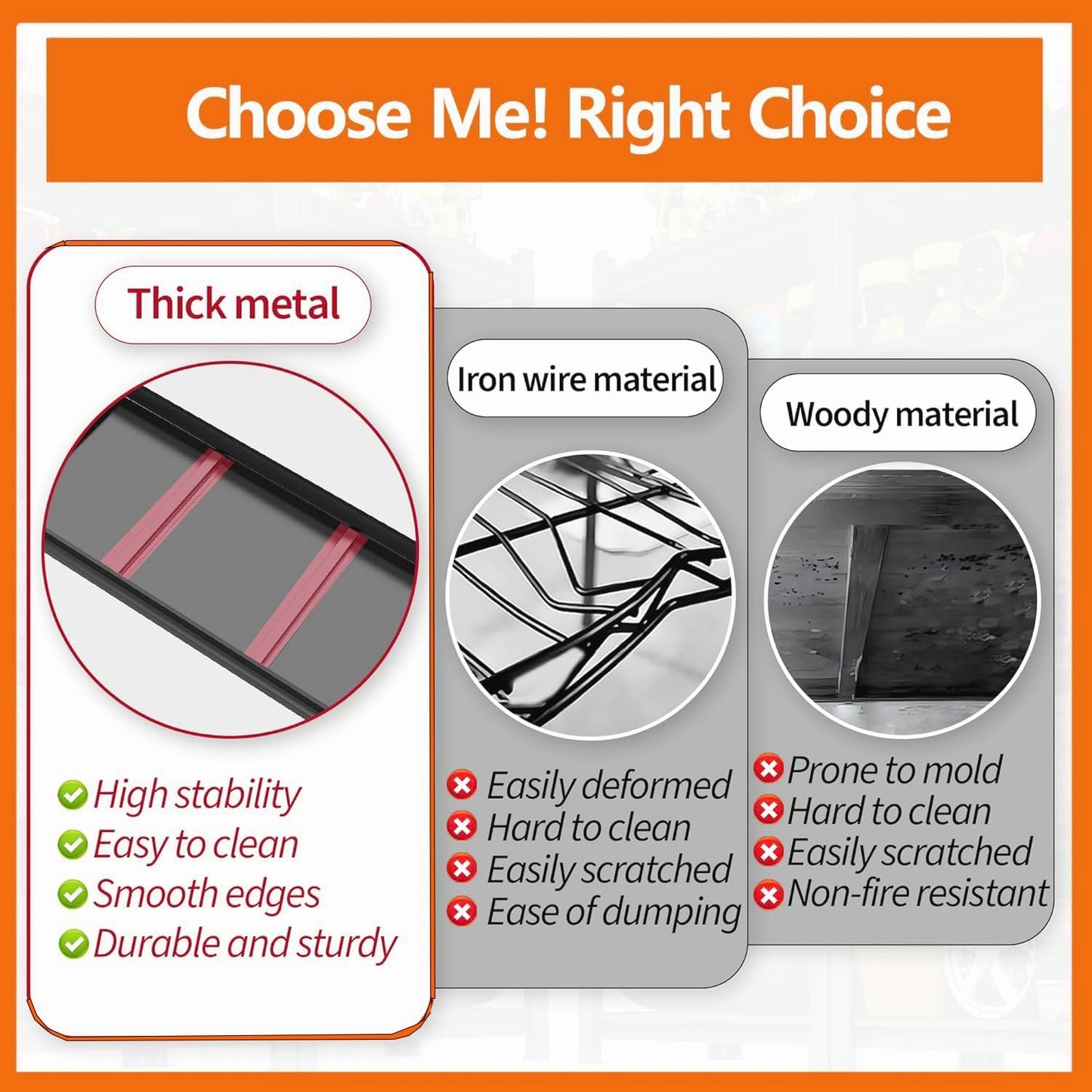 Garage Shelving 3000LBS Metal Storage Shelves 5-Tier Adjustable Shelving Units Garage Storage Shelves Heavy Duty for Industrial, Warehouse, Basement, Commercial, Black