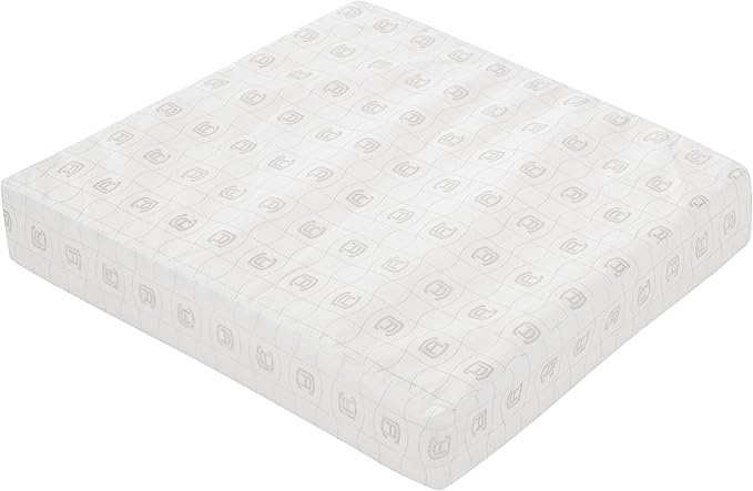 Classic Accessories Ravenna Water-Resistant 17 x 15 x 2 Inch Patio Seat Cushion, Mushroom, Chair Seat Cushion