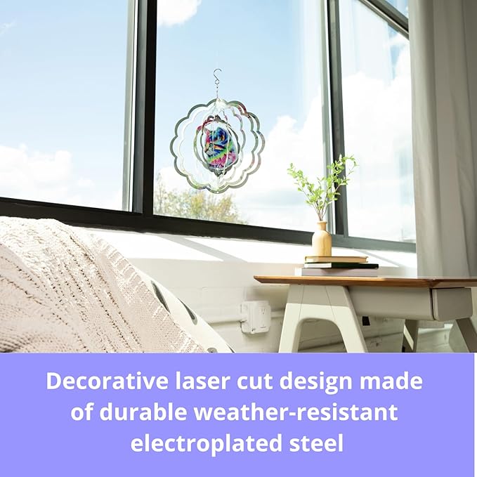 VP Home Colorful Cat Kinetic Wind Spinners for Yard and Garden Wind Spinner Outdoor Metal Large Hanging Cat Decor 3D Garden Art Wind Sculpture Spinners Cat Garden Decor Kinetic Art Garden Spinner