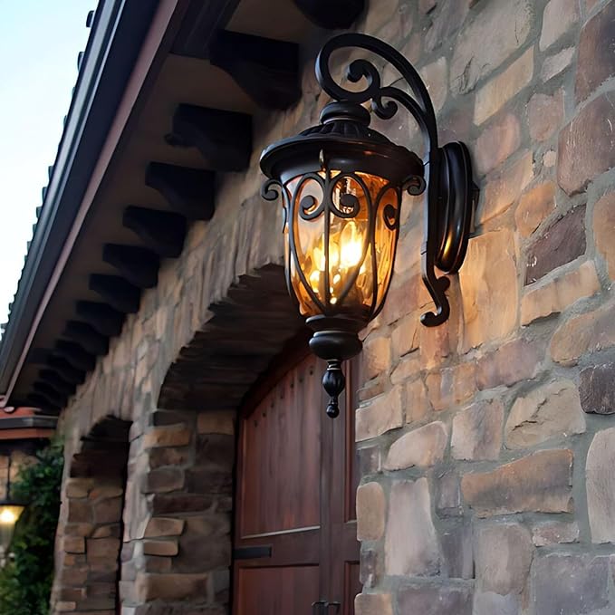 Hompavo 【Upgraded】 LED Flame Light Bulbs, 3 Modes Flickering Light Bulbs, E12 Chandelier Base Candle Fire Light Bulb for Halloween Christmas Party Porch Indoor & Outdoor Home Decoration - 2 Pack