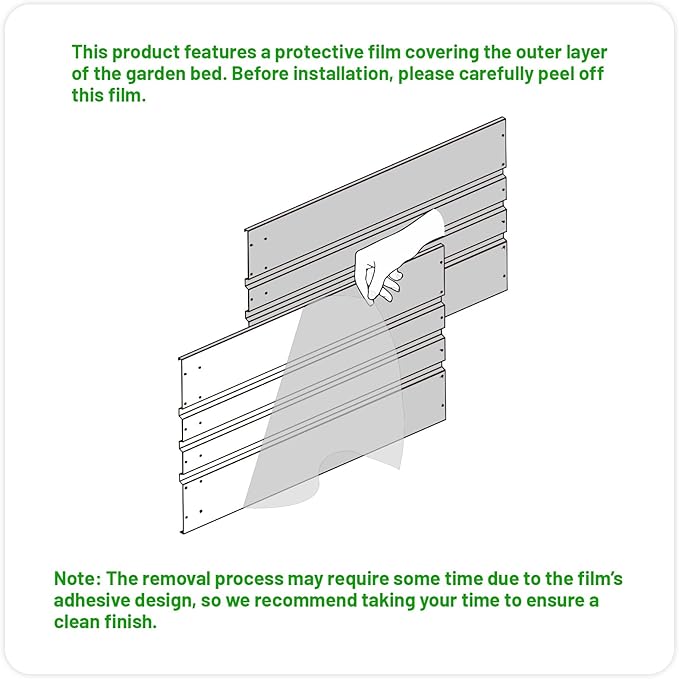 SnugNiture Galvanized Raised Garden Bed 4x4x2FT Outdoor Large Metal Planter Box Steel Kit for Planting Vegetables, Flowers