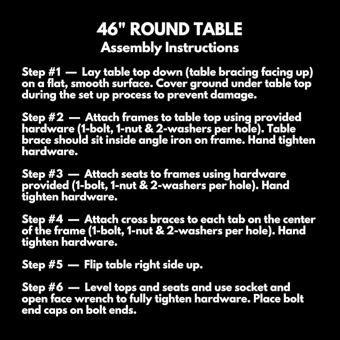 Heavy-Duty Portable Outdoor Picnic Table with Umbrella Hole, Punched Steel Commercial-Grade Patio Furniture Made in America (46" Round Top, Burgundy with Burgundy Frames)