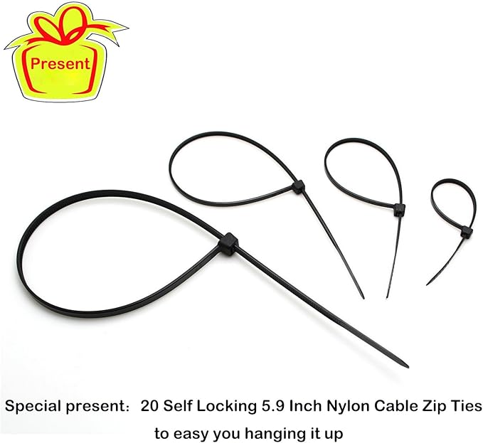 GOOTHY Globe Holiday String Lights with G40 Bulbs (50ft.) Backyard Patio Lights Garden Bistro Party Natural Warm Bulbs Cafe Hanging Umbrella Lights on Light String Indoor Outdoor-White