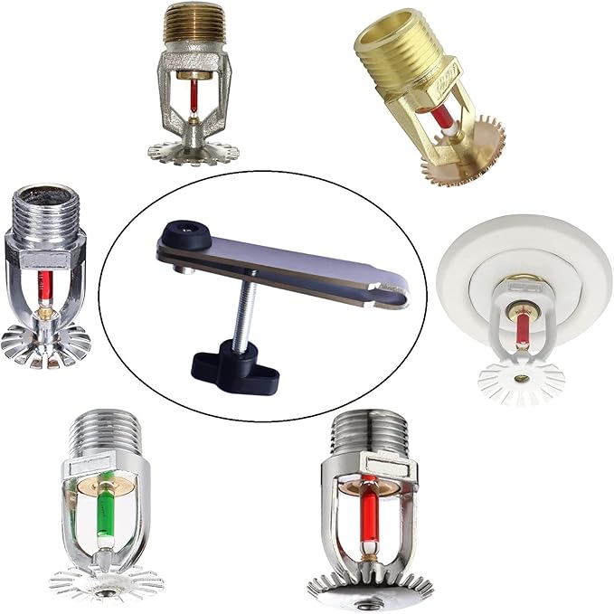 Fire Sprinkler Heads Shut Off Tool Water Shut Off Tool For Managing Accidental Fire Sprinklers Activation Works On Upright Pendant Sidewall Sprinklers Recessed Sprinkler Heads (1)