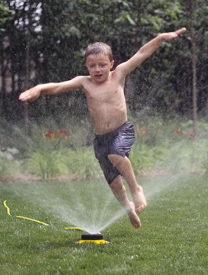 Dramm Available 15022 ColorStorm 9-Pattern Premium Turret Sprinkler with Heavy-D, Orange