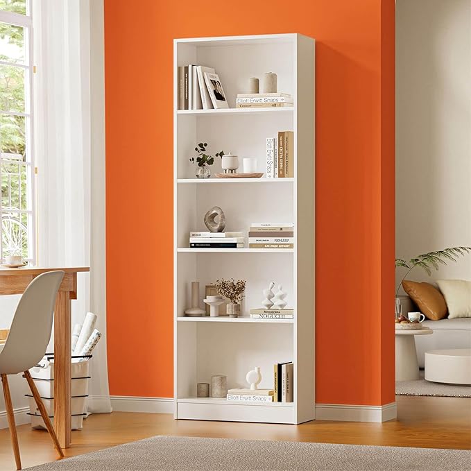 Dimoon 236''x17.7'' Orange Peel and Stick Wallpaper Contact Paper Modern Self Adhesive Wall Paper Removable Renter Friendly Textured Solid Color Shelf Vinyl Roll (236''x17.7'',Tropical Orange)