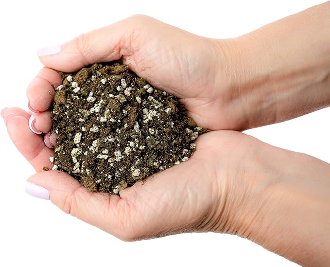 Organic Moisture Control Potting Mix - Absorbs 33% More Water Than Basic Potting Soil - 2 Quart