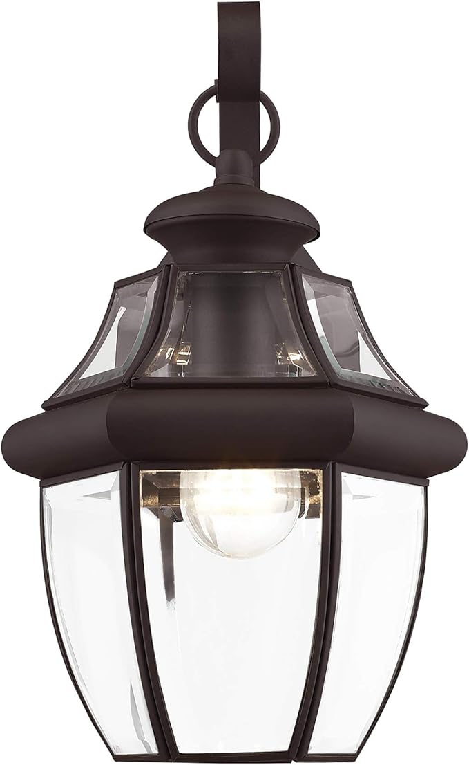 Livex Lighting 2151-03 Outdoor Lighting, 13" x 8.5" x 8.5", White