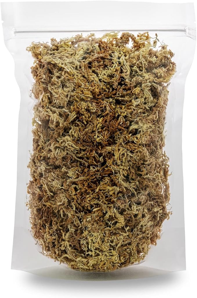 Premium New Zealand Sphagnum Moss - Organic Hand Mixed Long Fibered Sphagnum Moss Orchid - 3 Quart