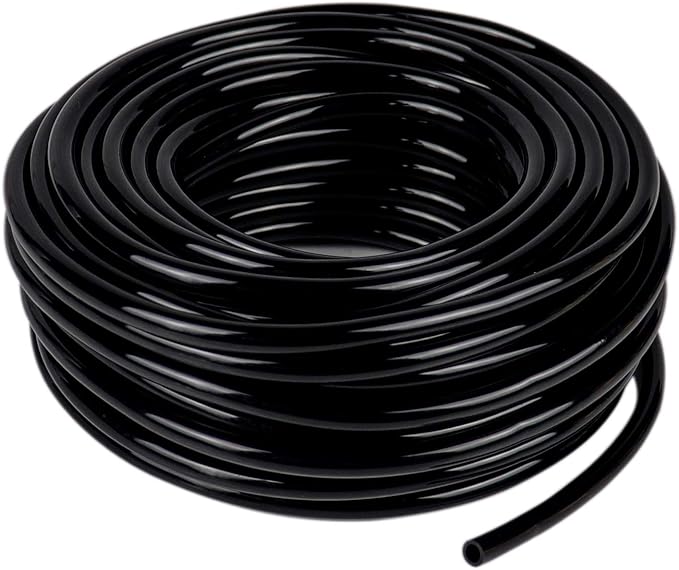 1/4 inch Blank Distribution Tubing Drip Irrigation Hose,50ft Soft Watering Tube for Small Lawn Garden Irrigation System