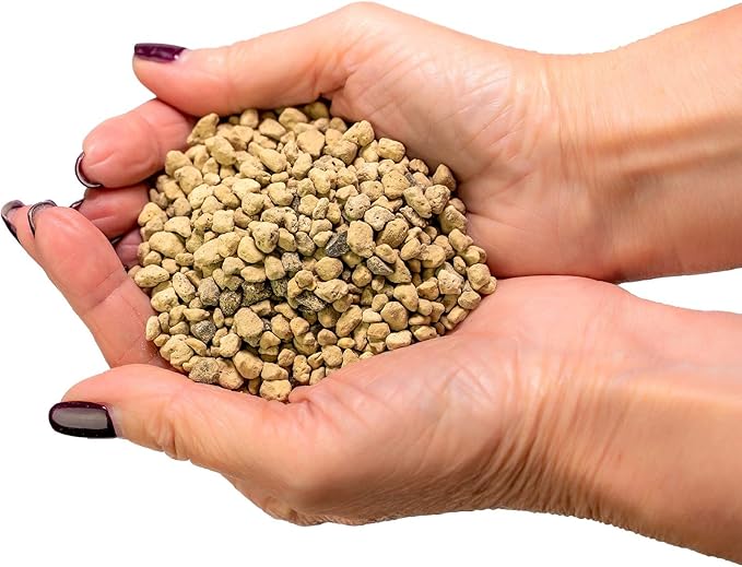 Pure Hard Akadama - 10 Quart - Small Grain for Cactus, Bonsai Plants Soil Amendment, Prevent Over Water, Provides Optimal Water Retention, Fast Drainage (2 Bags of 5 Quart)